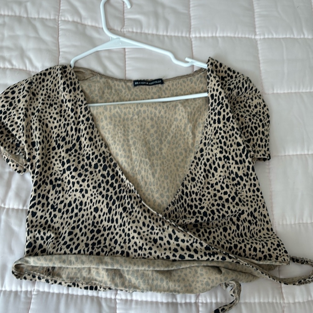 Brandy wrap cheta print
